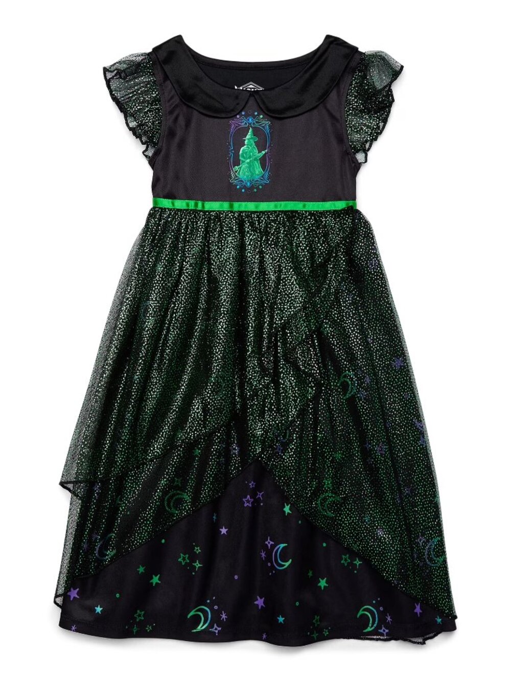 Wicked's Elphaba Toddler Girls Fantasy Gown, Sizes 3T & 4T - New with Tag